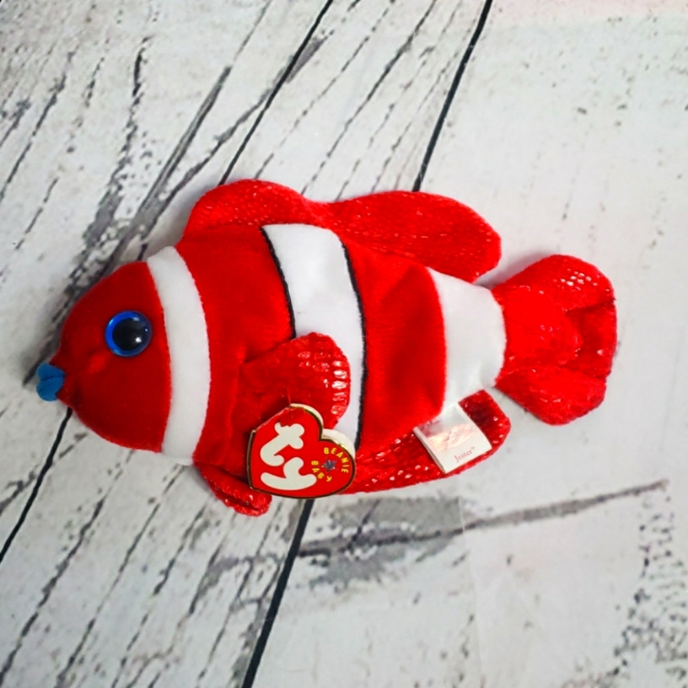 Jester clown fish Beanie Baby, 2000